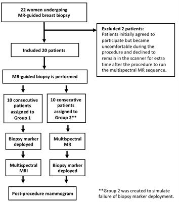 Multispectral Imaging for Metallic Biopsy Marker Detection During MRI-Guided Breast Biopsy: A Feasibility Study for Clinical Translation